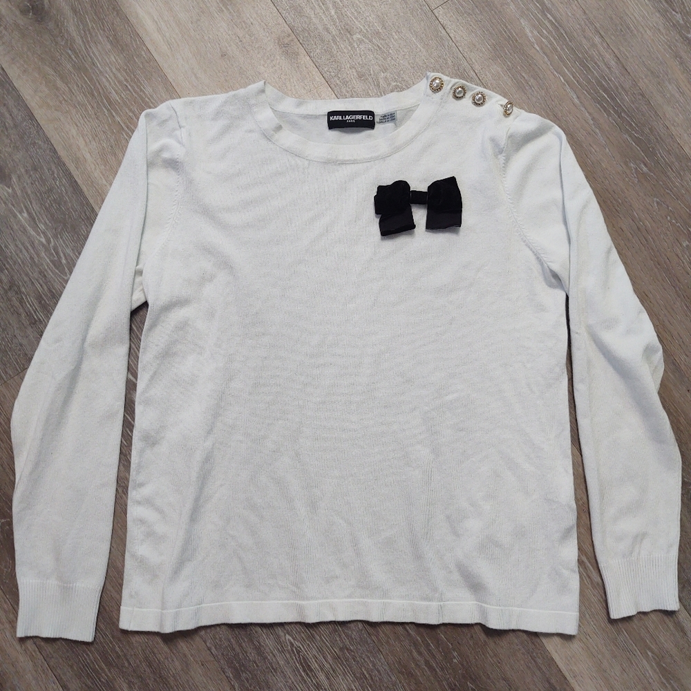 Karl Lagerfeld Paris long Sweater ~ Size Medium